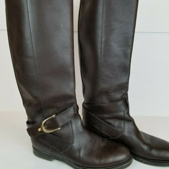Gucci Shoes - GUCCI Knee high riding boots